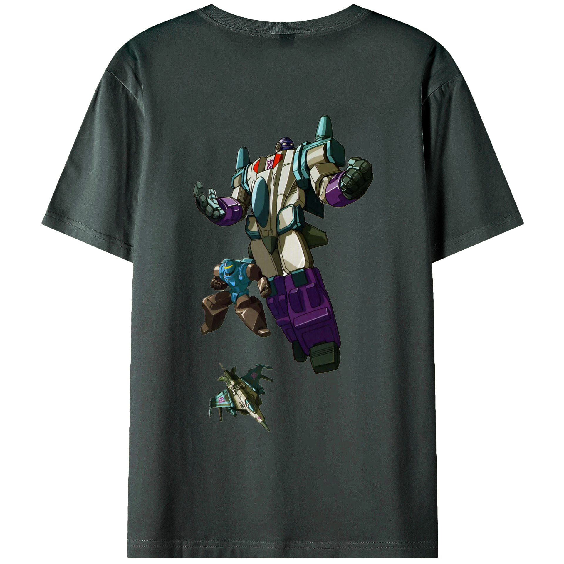 （画像用）  綿100％ メンズ半袖Tシャツ（バックプリント） 通気性